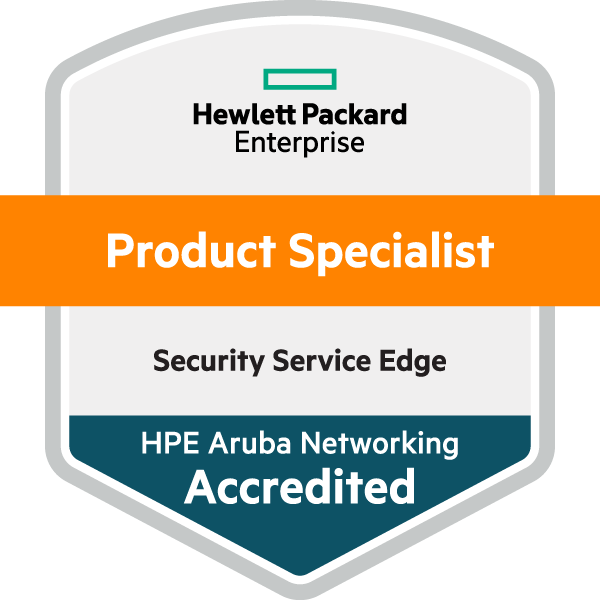 HPE Aruba Networking Product Specialist - Security Service Edge
